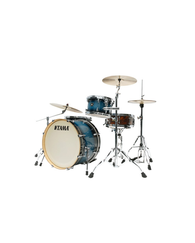 Tama CL32RZ-BAB Superstar Classic Drum Set 3 pcs - Blue Lacquer Burst/Chrome HW + SM5W Hardware Kit