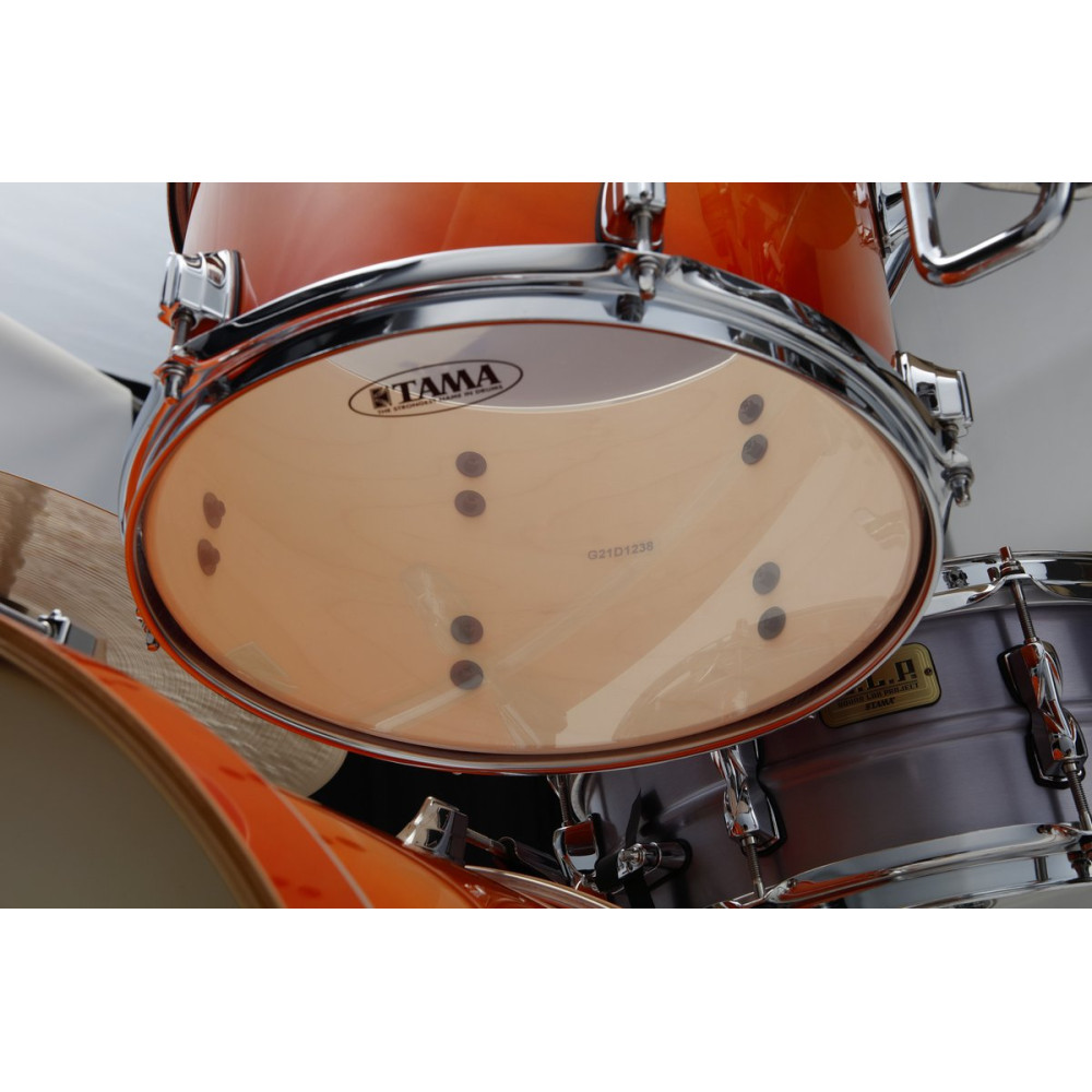Tama CL32RZ-TLB Superstar Classic Drum Set 3 pcs - Tangerine Lacquer Burst/Chrome HW + SM5W Hardware Kit