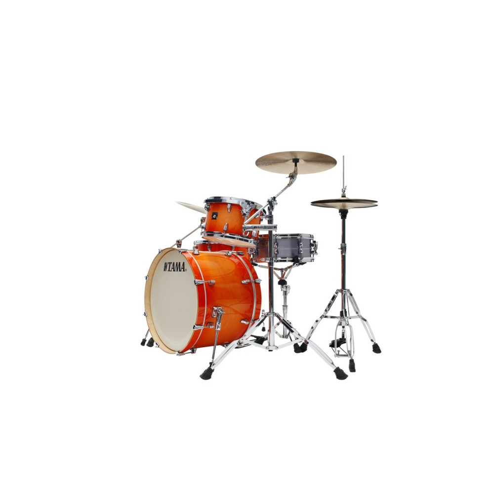 Tama CL32RZ-TLB Superstar Classic Drum Set 3 pcs - Tangerine Lacquer Burst/Chrome HW + SM5W Hardware Kit