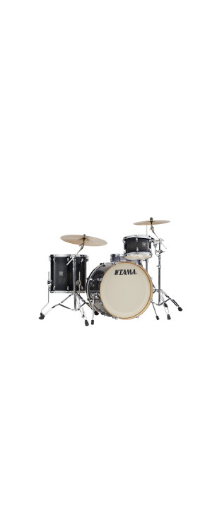 Tama CL32RZ-TPB Superstar Classic Drum Set 3 pcs - Transparent Black Burst/Chrome HW + SM5W Hardware Kit
