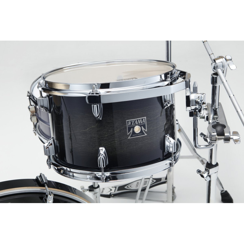 Tama CL32RZ-TPB Superstar Classic Drum Set 3 pcs - Transparent Black Burst/Chrome HW + SM5W Hardware Kit