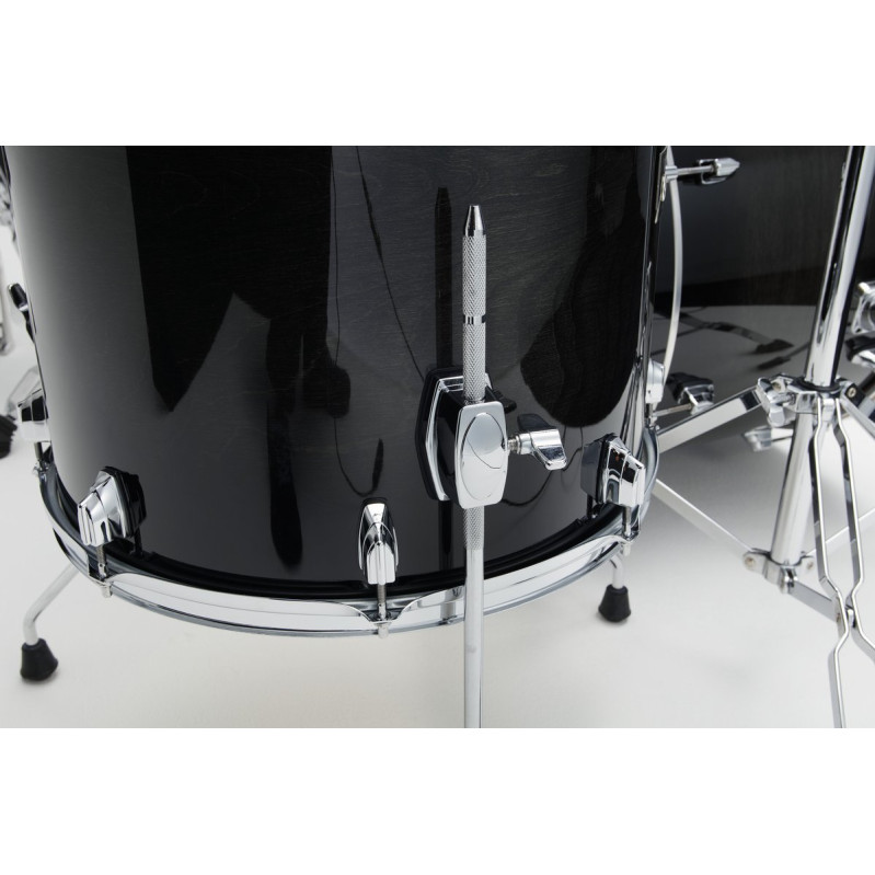 Tama CL32RZ-TPB Superstar Classic Drum Set 3 pcs - Transparent Black Burst/Chrome HW + SM5W Hardware Kit