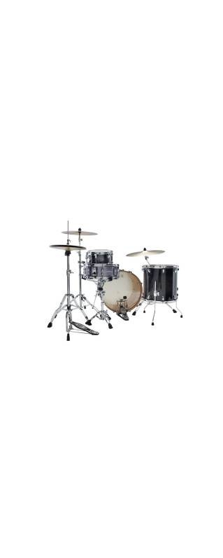 Tama CL32RZ-TPB Superstar Classic Drum Set 3 pcs - Transparent Black Burst/Chrome HW + SM5W Hardware Kit