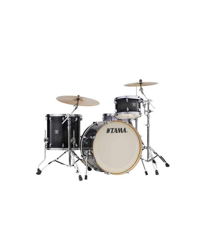 Tama CL32RZS-TPB Superstar Classic Shell Kit 3 pcs - Transparent Black Burst/Chrome HW