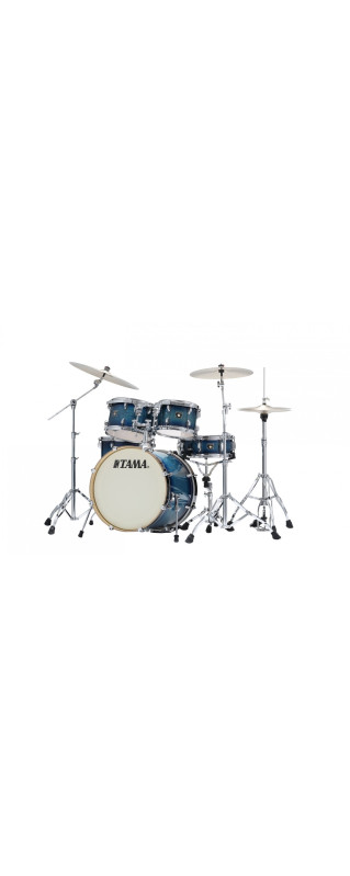 Tama CL50R-BAB Superstar Classic Drum Set 5 pcs - Blue Lacquer Burst/Chrome HW + SM5W Hardware Kit