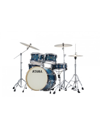 Tama CL50R-BAB Superstar Classic Drum Set 5 pcs - Blue Lacquer Burst/Chrome HW + SM5W Hardware Kit