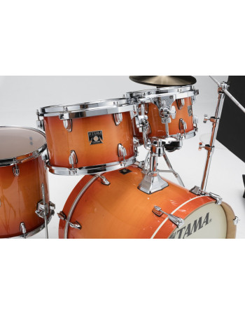Tama CL50R-TLB Superstar Classic Drum Set 5 pcs - Tangerine Lacquer Burst/Chrome HW + SM5W Hardware Kit