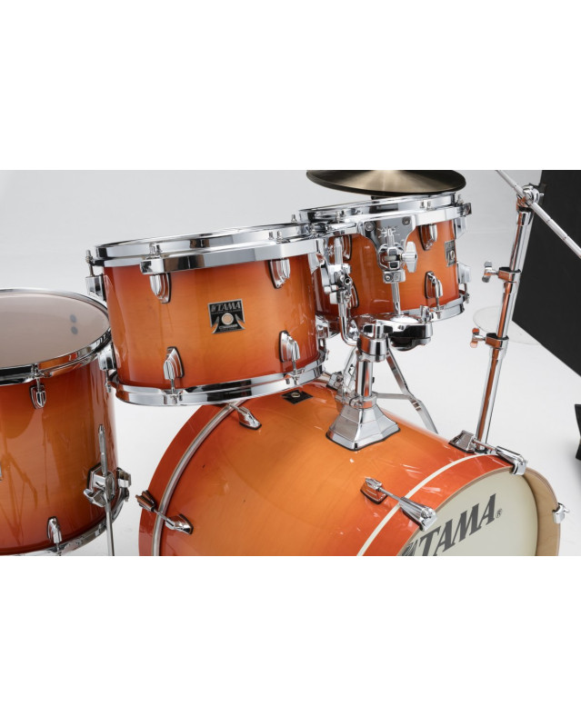 Tama CL50R-TLB Superstar Classic Drum Set 5 pcs - Tangerine Lacquer Burst/Chrome HW + SM5W Hardware Kit