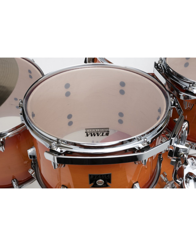 Tama CL50R-TLB Superstar Classic Drum Set 5 pcs - Tangerine Lacquer Burst/Chrome HW + SM5W Hardware Kit