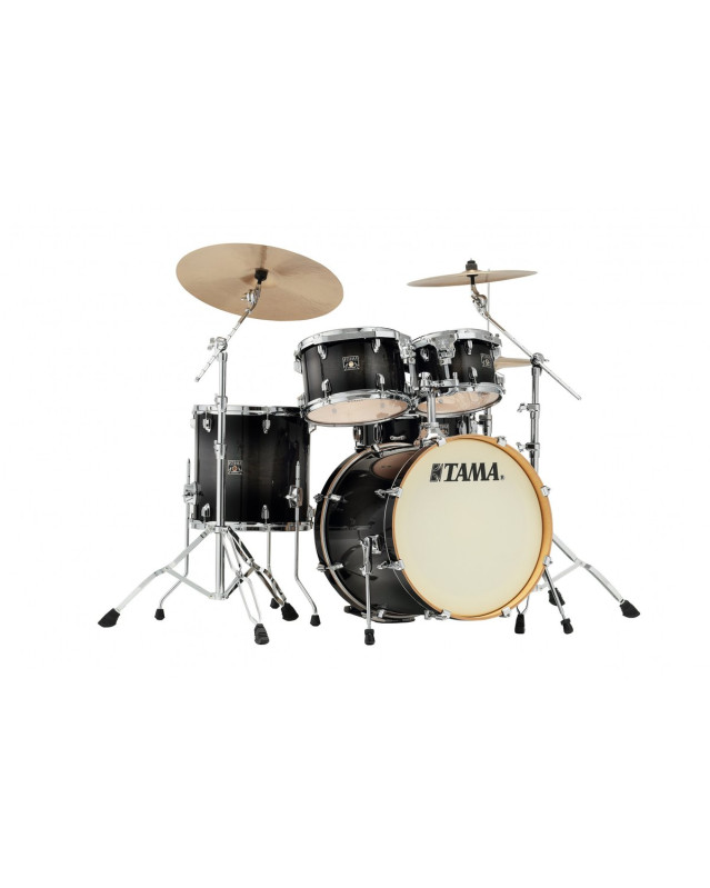 Tama CL50R-TPB Superstar Classic Drum Set 5 pcs - Transparent Black Burst/Chrome HW + SM5W Hardware Kit