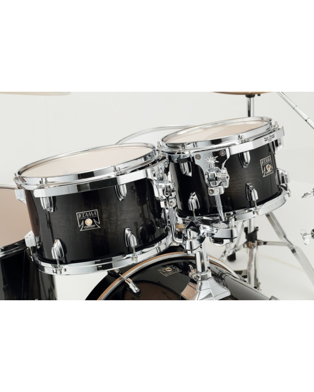 Tama CL50R-TPB Superstar Classic Drum Set 5 pcs - Transparent Black Burst/Chrome HW + SM5W Hardware Kit