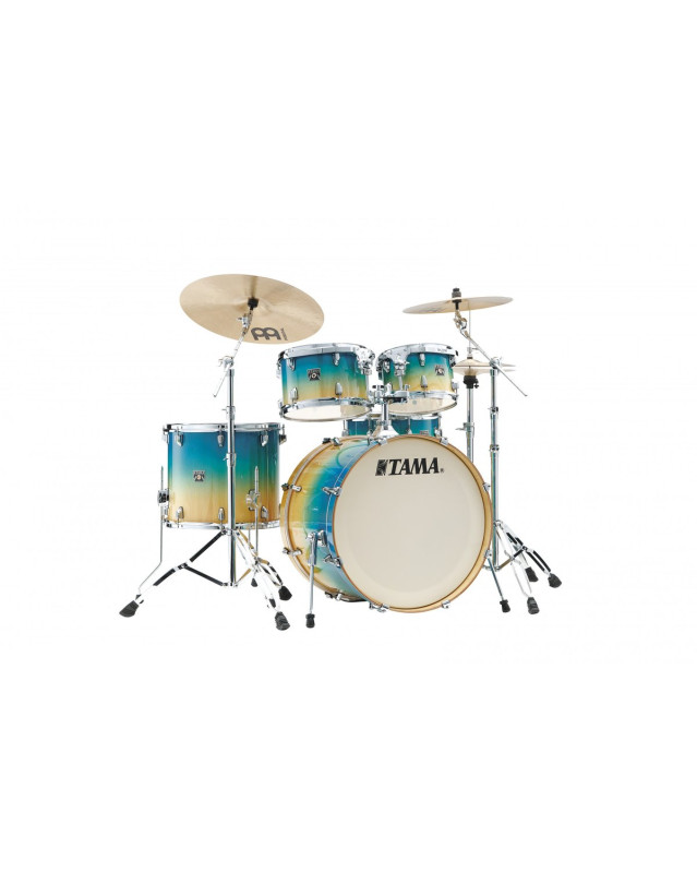 Tama CL52KR-PCLP Superstar Classic Drum Set 5 pcs - Caribbean Lacebark Pine Fade/Chrome HW + SM5W Hardware Kit