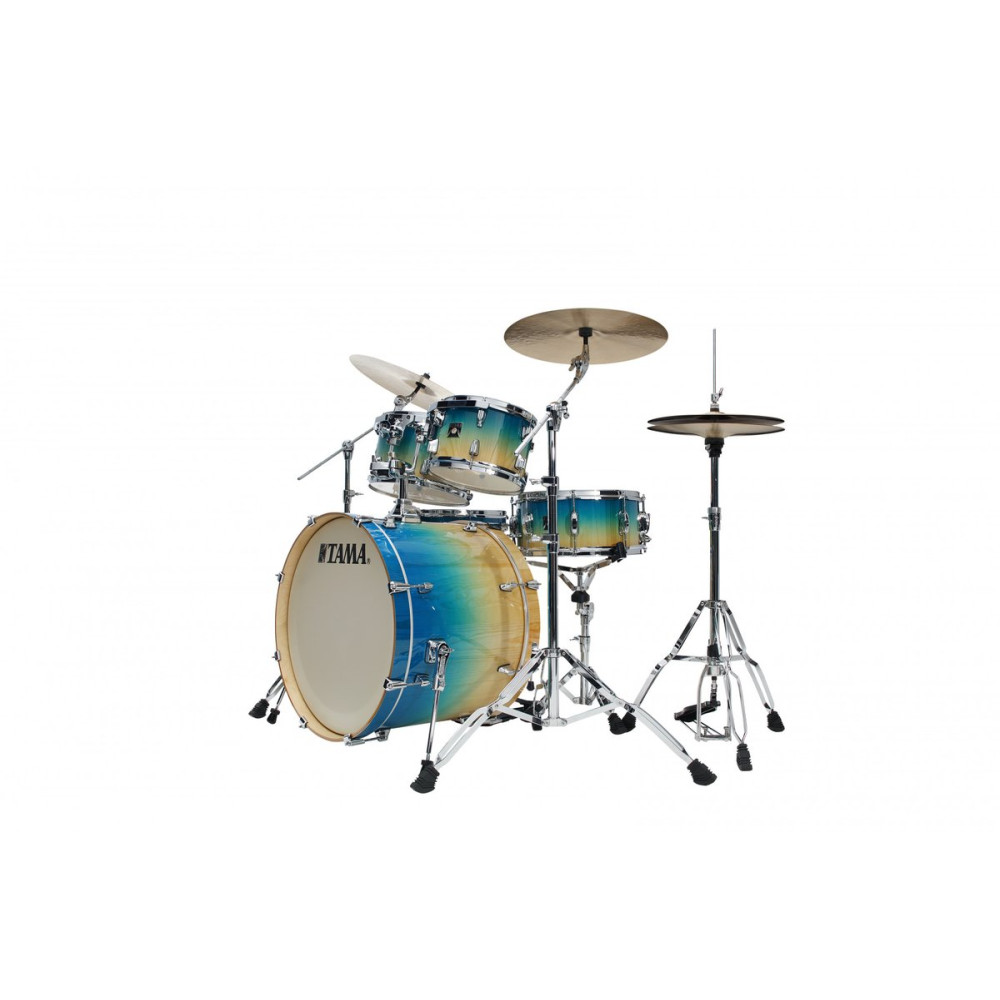 Tama CL52KR-PCLP Superstar Classic Drum Set 5 pcs - Caribbean Lacebark Pine Fade/Chrome HW + SM5W Hardware Kit