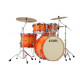 Tama CL52KR-TLB Superstar Classic Drum Set 5 pcs - Tangerine Lacquer Burst/Chrome HW + SM5W Hardware Kit