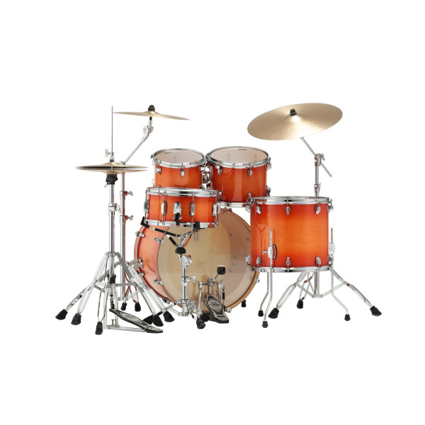 Tama CL52KR-TLB Superstar Classic Drum Set 5 pcs - Tangerine Lacquer Burst/Chrome HW + SM5W Hardware Kit