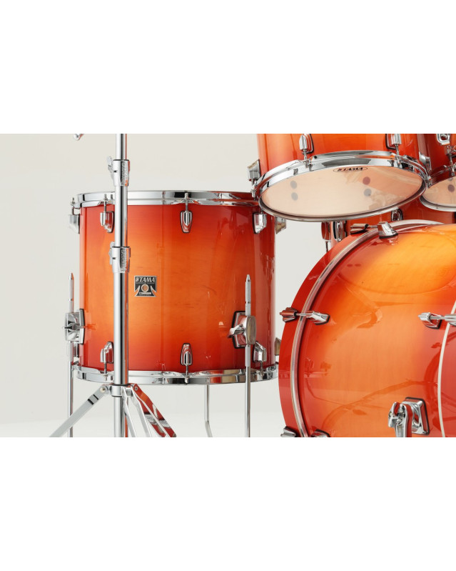 Tama CL52KR-TLB Superstar Classic Drum Set 5 pcs - Tangerine Lacquer Burst/Chrome HW + SM5W Hardware Kit