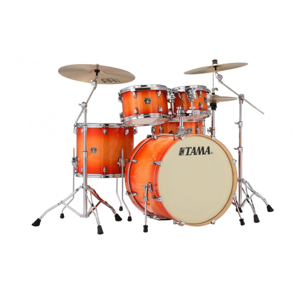 Tama CL52KRS-TLB Superstar Classic Shell Kit 5 pcs - Tangerine Lacquer Burst/Chrome HW