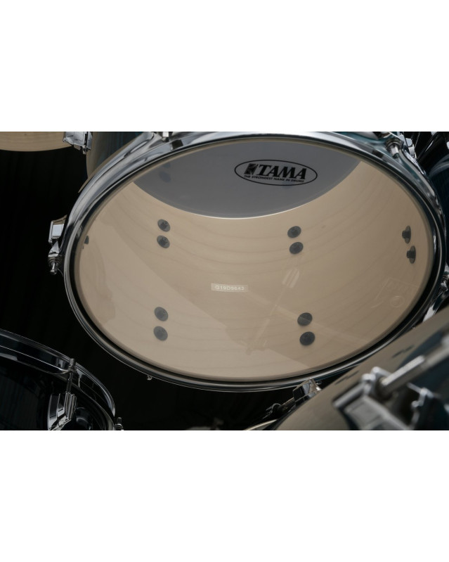 Tama CL72R-PGHP Superstar Classic Drum Set 7 pcs - Gloss Sapphire Lacebark Pine/Chrome HW + SM5W Hardware Kit