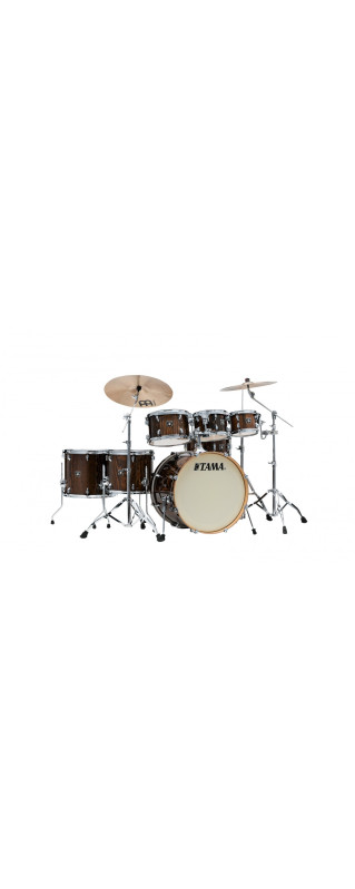 Tama CL72R-PGJP Superstar Classic Drum Set 7 pcs - Gloss Java Lacebark Pine/Chrome HW + SM5W Hardware Kit