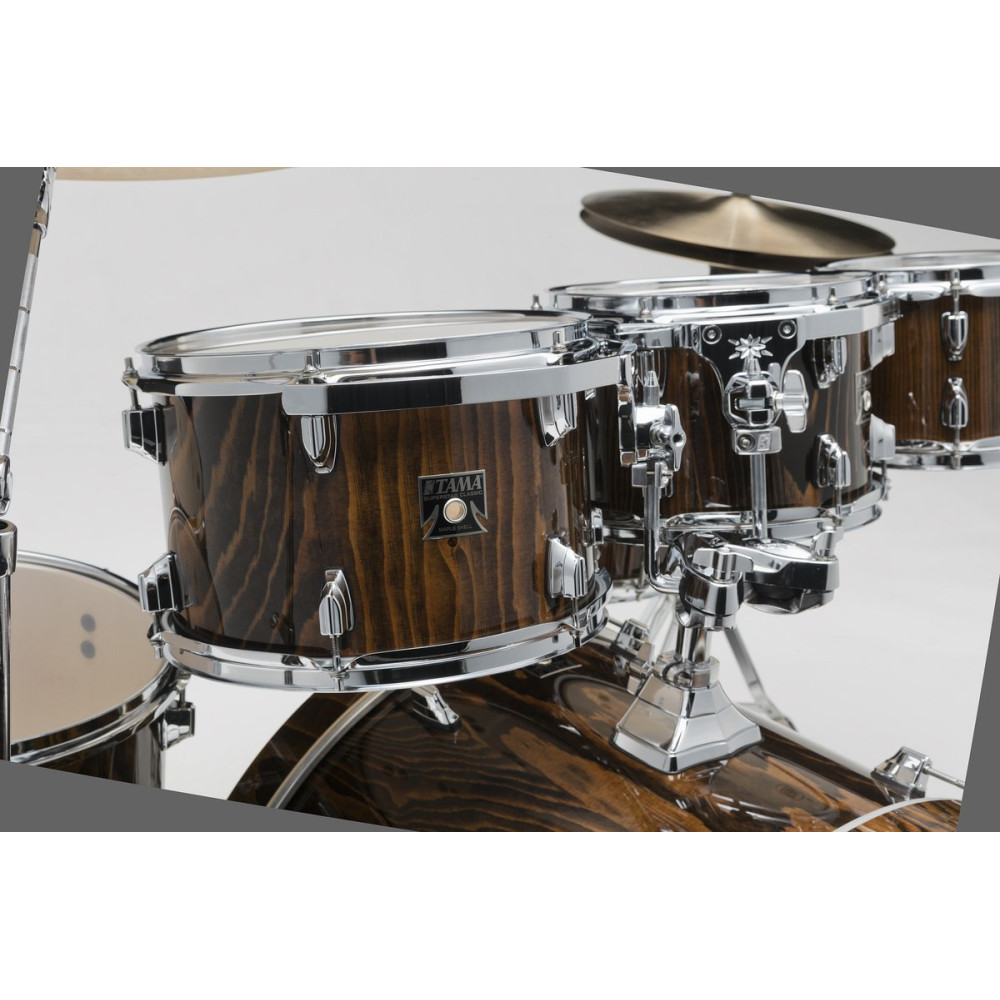 Tama CL72R-PGJP Superstar Classic Drum Set 7 pcs - Gloss Java Lacebark Pine/Chrome HW + SM5W Hardware Kit