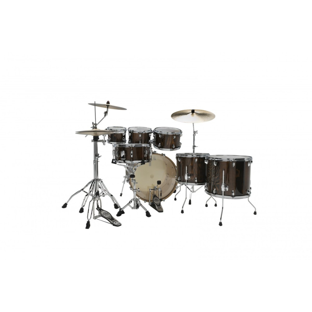 Tama CL72R-PGJP Superstar Classic Drum Set 7 pcs - Gloss Java Lacebark Pine/Chrome HW + SM5W Hardware Kit