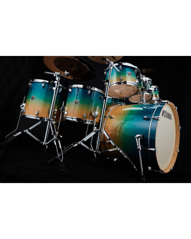 Tama CL72RS-PCLP Superstar Classic Shell Kit 7 pcs - Caribbean Lacebark Pine Fade/Chrome HW