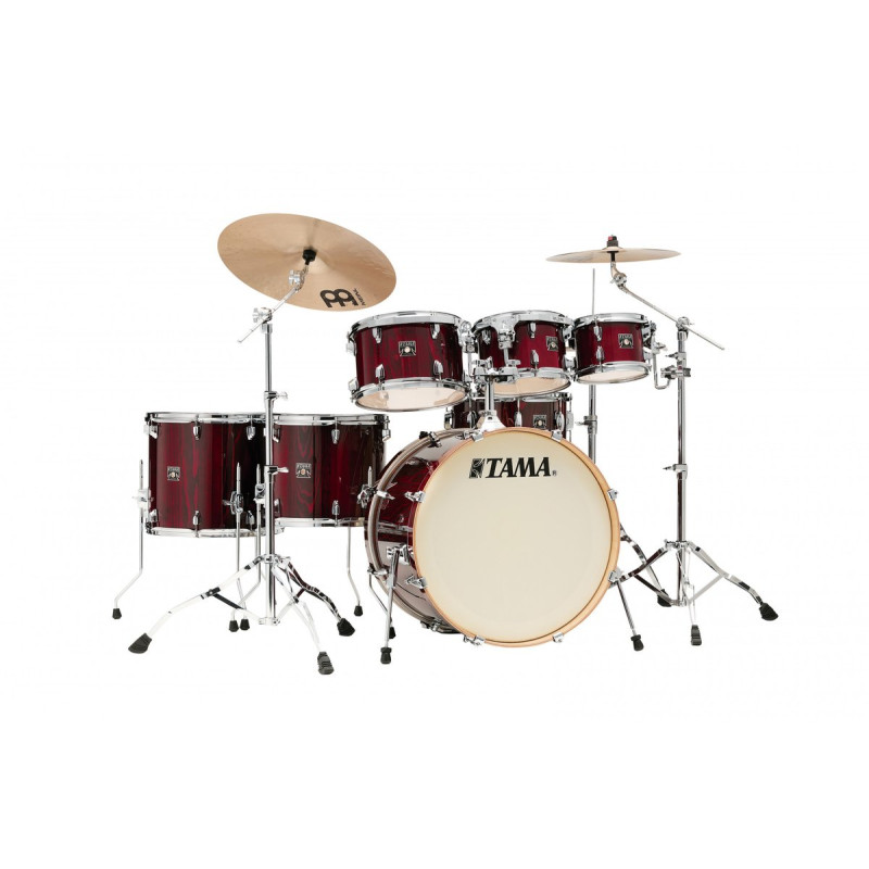 Tama CL72RS-PGGP Superstar Classic Shell Kit 7 pcs - Gloss Garnet Lacebark Pine/Chrome HW