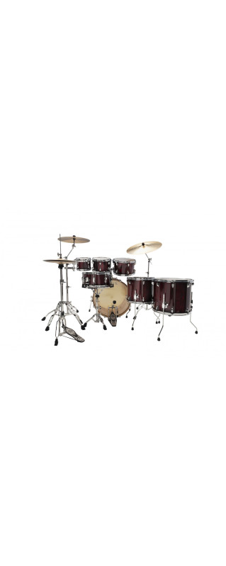 Tama CL72RS-PGGP Superstar Classic Shell Kit 7 pcs - Gloss Garnet Lacebark Pine/Chrome HW
