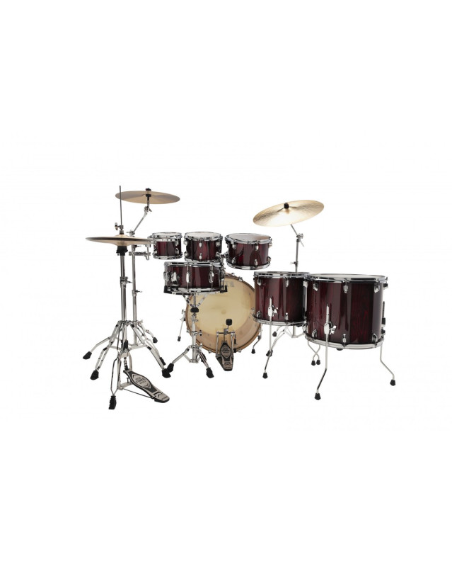 Tama CL72RS-PGGP Superstar Classic Shell Kit 7 pcs - Gloss Garnet Lacebark Pine/Chrome HW