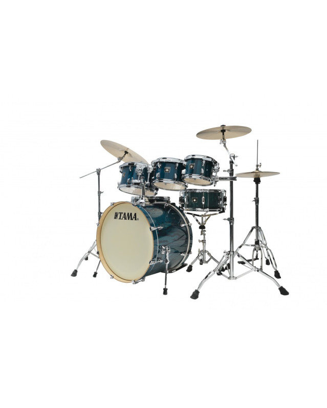 Tama CL72RS-PGHP Superstar Classic Shell Kit 7 pcs - Gloss Sapphire Lacebark Pine/Chrome HW