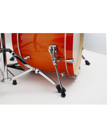 Tama CLB18RL-TLB Superstar Classic Bass Drum 18 - Tangerine Lacquer Burst