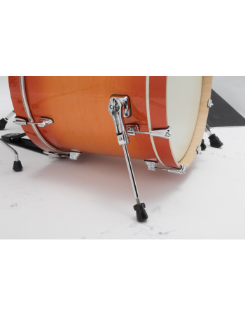 Tama CLB22D-TLB Superstar Classic Bass Drum 22 - Tangerine Lacquer Burst