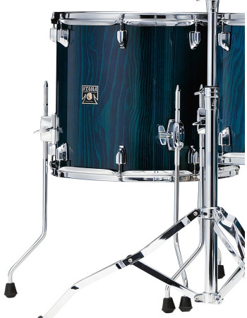 Tama CLF18D-PGHP Superstar Classic Floor Tom 18 - Gloss Sapphire Lacebark Pine