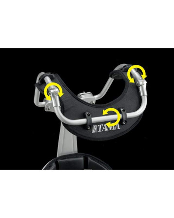 Tama CSABDM Silver Armor Marching Bass Carrier Hook Type