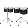 Tama CSLT4H-TBF High-Pitched Concert Tom Set - Transparent Black Burst/Chrome HW