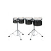 Tama CSLT4H-TBF High-Pitched Concert Tom Set - Transparent Black Burst/Chrome HW