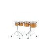 Tama CSLT4H-VAM High-Pitched Concert Tom Set 4 pcs. - Vintage Antique Maple/Chrome HW