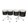 Tama CSLT4L-TBF Low-Pitched Concert Tom Set 4 pcs. - Transparent Black Fade/Chrome HW