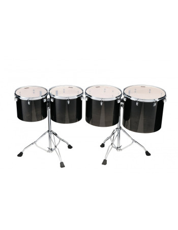 Tama CSLT4L-TBF Low-Pitched Concert Tom Set 4 pcs. - Transparent Black Fade/Chrome HW