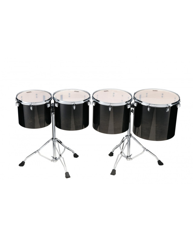 Tama CSLT4L-TBF Low-Pitched Concert Tom Set 4 pcs. - Transparent Black Fade/Chrome HW