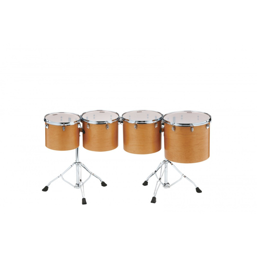 Tama CSLT4L-VAM Low-Pitched Concert Tom Set 4 pcs. - Vintage Antique Maple/Chrome HW