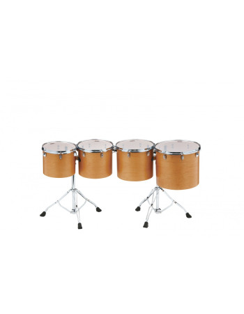 Tama CSLT4L-VAM Low-Pitched Concert Tom Set 4 pcs. - Vintage Antique Maple/Chrome HW
