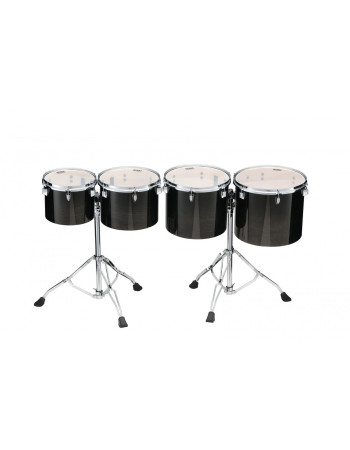 Tama CSLT4M-TBF Mid-Pitched Concert Tom Set 4 pcs. - Transparent Black Fade/Chrome HW