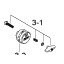 Tama HB835WN8T Bolt M8x35mm - Spring/Washer & Nut Assembly