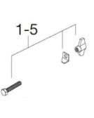 Tama HB845WN8L Wing Nut + Screw for HH35W HiHat Stand