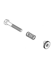 Tama HB855RN8T Bolt, Nut & Spring Assembly for MC66, MC67, MC56, MC61 - M8 x 55 mm