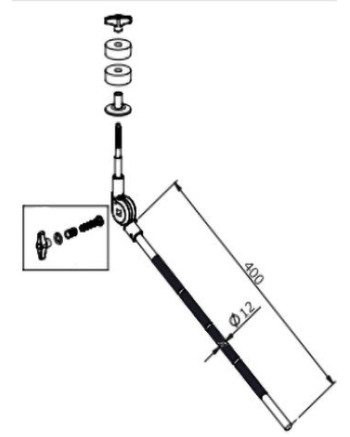 Tama HC02BW3 Boom Arm Assembly for Stagestar