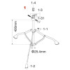 Tama HC82LS1 Base Assembly for HC52LS