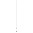 Tama HH15WN3 Upper Pull Rod w/ Plastic Nut, M6 for HH15WN