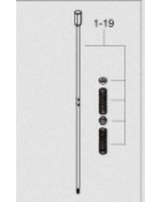 Tama HH905D14 lower pull rod and spring assembly